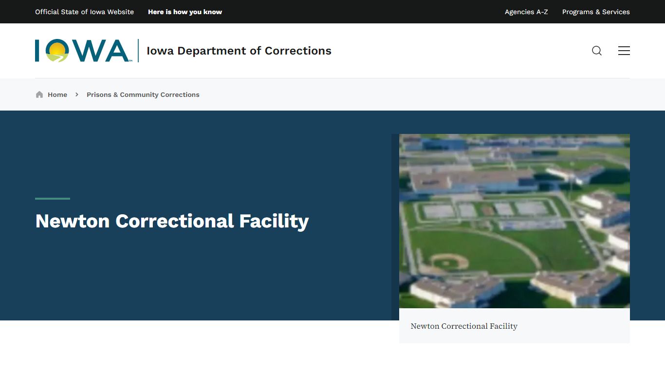 Newton Correctional Facility | Iowa Department of Corrections